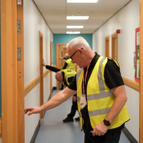Comprehensive fire door inspections