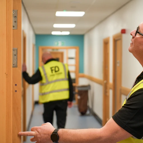 Fire door inspection